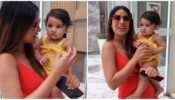 How Adorable: Nia Sharma caught on camera playing with a super cute baby, netizens melt in awe