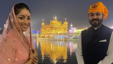 How Adorable: Yami Gautam and Aditya Dhar visit ‘The Golden Temple’ together to seek blessings, shares pic for fans