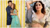 How Romantic: Dheeraj Dhoopar gives wife Vinny Arora a tight hug on Karva Chauth, ‘bombshell’ Shraddha Arya shares super hot photo in deep-neck outfit
