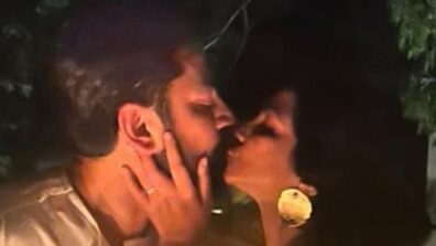 How Romantic: Rhea Kapoor celebrates first birthday of hubby Karan Boolani after their wedding, gives him a sweet kiss