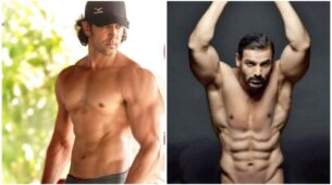 Hrithik Roshan Vs John Abraham: Who Raises The Mercury Level In Shirtless Visuals Flaunting Abs?