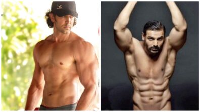 Hrithik Roshan Vs John Abraham: Who Raises The Mercury Level In Shirtless Visuals Flaunting Abs?