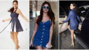 Impress your crush: Flaunt your hot pair of legs in midi denim outfits like Sara Ali Khan, Tara Sutaria and Janhvi Kapoor