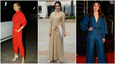 In love with monotone swagger jumpsuit styles? Anushka Sharma, Shraddha Kapoor and Alia Bhatt are your ‘Vogue Goddesses’