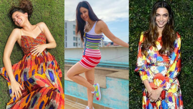 In love with multicolored outfits with printed hues? Alia Bhatt, Katrina Kaif and Deepika Padukone are the ‘vogue queens’ you need to follow