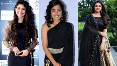 In love with the ‘dark and sensuous’ all-black outfit style? Sai Pallavi, Rashmika Mandanna, and Keerthy Suresh are your ‘vogue queens’