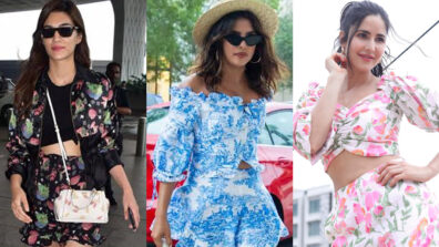 In love with the floral mini dress style? Kriti Sanon, Priyanka Chopra and Katrina Kaif are the ‘vogue queens’ you need to follow