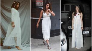 In love with the stylish and sensuous white maxi dress style? Samantha Ruth Prabhu, Priyanka Chopra and Kriti Sanon are the ‘vogue queens’ you need to follow