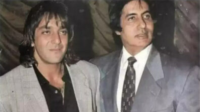 In Pics: Sanjay Dutt Shares A Throwback Picture With Amitabh Bachchan: Fans Go Crushing