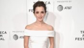 Emma Watson Carries The White Off-Shoulder Tissue Dress Elegantly, View Pics