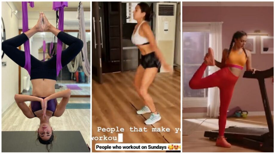 Inspiring Hotties: Ananya Panday, Sara Ali Khan and Kiara Advani flaunt their curvaceous midriffs in stylish gym avatars, fans can't keep calm 479342