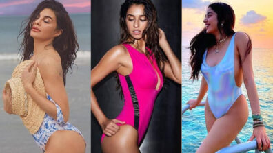 It’s Burning Hot: Jacqueline Fernandez, Disha Patani and Janhvi Kapoor are beach-style ‘monokini queens’ of Bollywood and these photos are PROOF