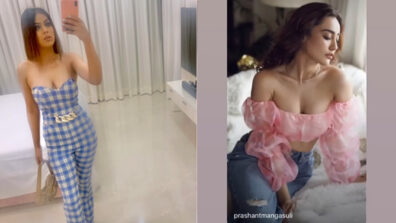 It’s Burning Hot: Nia Sharma and Surbhi Jyoti are ultimate fashion queens in deep-neck off-shoulder western avatars, fans sweat