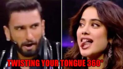 Twisting Your Tongue 360°!!! Here Is Janhvi Kapoor Showing You How It’s Done