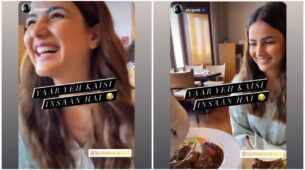 Jasmin Bhasin & Aly Goni go out on a date, check out what’s there on the ‘food menu’