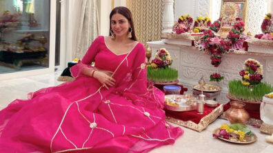 Joy Maa Durga: Shraddha Arya performs ‘Durga Ashtami’ puja, shares gorgeous, resplendent look in pink traditional outfit