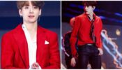 Jungkook Burns The Vogue Game In Any Shade Of Red From Rose Red To Wine Red