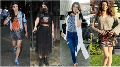 Kajal Aggarwal Vs Shruti Haasan: Which Diva Donned The Hot Street Style Vogue Game?