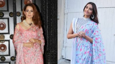 Kangana Ranaut vs Sonam Kapoor: Which fashionable diva nailed the floral saree?