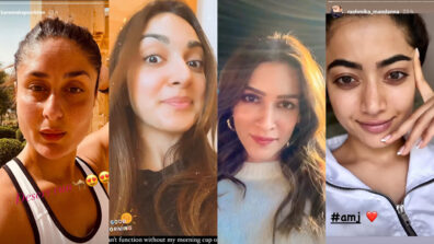 Kareena Kapoor, Kiara Advani, Kriti Sanon and Rashmika Mandanna love to enjoy their share of morning sunshine, see beautiful sun-kissed pics