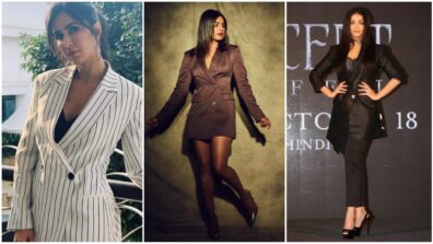 Katrina Kaif, Priyanka Chopra and Aishwarya Rai give out serious ‘boss babe’ vibes with their classy blazer fashion, see pics