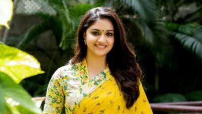 Keerthy Suresh Is All Beauty In This Elegant Yellow Outfit: See Pics