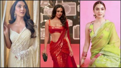 Kiara Advani Is The Slayer When It Comes To Styling Sarees And Here Are Pics That Prove It To You