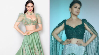 Kiara Advani To Madhuri Dixit: Times Actresses Raised The Roof In Green Lehengas