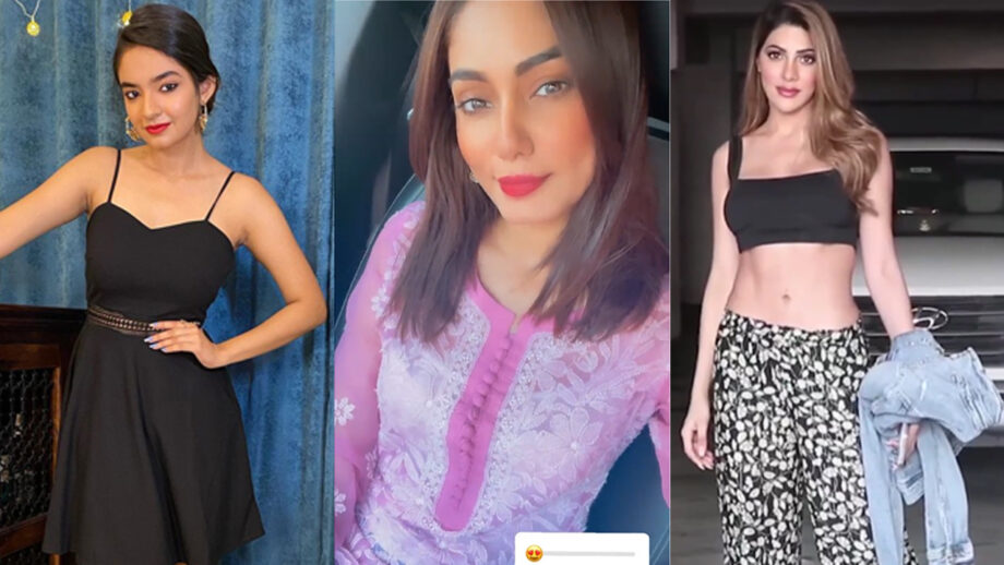 KKK 11 Babes Hot Social Update: Check out what's happening at Anushka Sen, Sana Makbul and Nikki Tamboli's end 481049