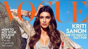 Kriti Sanon Looks A Hot Chic On The Cover Of Vogue As She Aces In Rs. 2,95,000 Ritu Kumar outfit