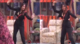 [Leaked Video] Nia Sharma was spotted dancing to her song, “Do Ghoont” inside Bigg Boss 15 house, have a look