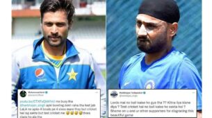 Lords main no ball kaise ho gaya tha? kitna liya kisne diya? Harbhajan Singh tears apart Mohammad Amir in heated Twitter exchange, see viral tweets