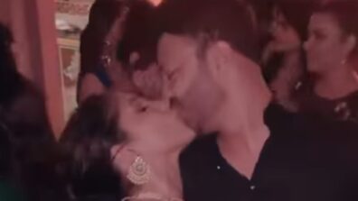 Love Is In The Air: Ankita Lokhande and boyfriend Vicky Jain liplock in public, fans in awe of their romance