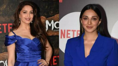 Madhuri Dixit To Kiara Advani: Celebs Showing Us How To Look Sassy In Royal Blue Outfits