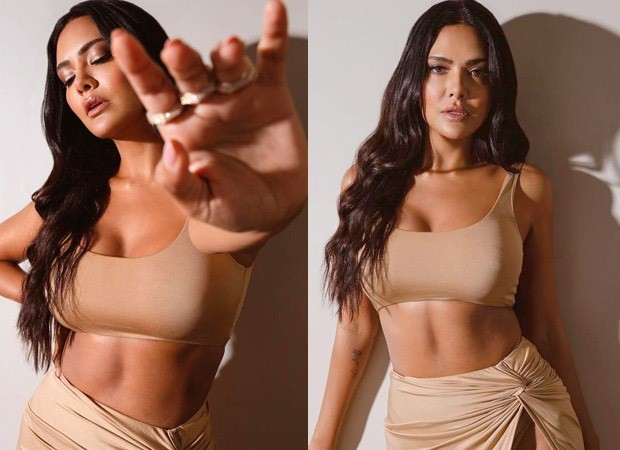 Making Heads Turn! Esha Gupta, Janhvi Kapoor, And More: Bollywood Divas Who Fascinate Us In Nude-Colored Outfits - 0