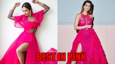 Malaika Arora vs Kriti Sanon: Which diva has a head turning avatar in Pinktastic Outfits?