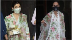 Malaika Arora VS Maheep Kapoor: Which Celeb Bedazzled You In The Floral Printed Kurta Set?