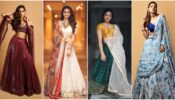 Malavika Mohanan, Keerthy Suresh, Rashmika Mandanna and Samantha Ruth Prabhu make a bold fashion statement in modern-day high-chic printed lehengas, are you feeling the heat yet?