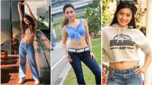Malavika Mohanan, Tamannaah Bhatia, Rashmika Mandanna and hot crop tops paired with denims, a quintessential visual treat
