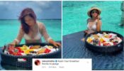 Maldives getting hotter baby: Rashami Desai enjoys lavish breakfast by the pool, Nakuul Mehta gets cheeky saying, ‘breakfast thanda ho jayega’