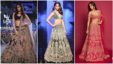 Mesmerizing Beauties: Kriti Sanon, Pooja Hegde and Malaika Arora dazzle in ‘Kalki Fashion’ Indo-Western wedding couture collection, are you in love already?