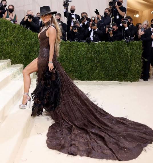 Met Gala 2021: Jennifer Lopez Looks Every Bit Of Elegance In Ralph Lauren’s Lace Skirt; See Pics - 2