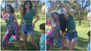 Mom-Daughter Relationship Goals: Shweta and Palak Tiwari get their dancing shoes on in super hot western avatars, fans can’t stop admiring