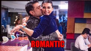 My world: Bigg Boss couple Eijaz Khan and Pavitra Punia get romantic in public