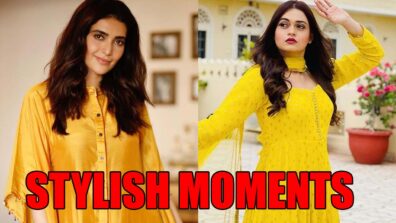 Navrati Special: Karishma Tanna and Vaishnavi Rao’s unseen stylish moments in yellow dress will make you go wow