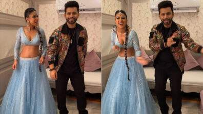 Navratri Special: Nia Sharma and Rahul Vaidya pull off desi garba steps with swag, fans love it