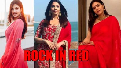 Need To Rock In Red Hot Outfits? Here Is Rhea Chakraborty, Aishwarya Rai And Many Others Showing How It’s Done