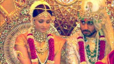 Netizens Share Pics Of Aishwarya Rai Bachchan And Abhishek Bachchan Wedding: See Here