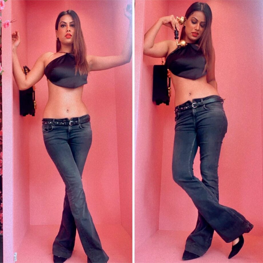 Netizens there! Learn some hot, dazzling clothes transformation from Nia Sharma! - 3