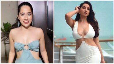 Nora Fatehi Vs Urfi Javed: Which Diva Looks Absolutely Gorgeous In A Cut Out Bodycon Dress? Vote Here